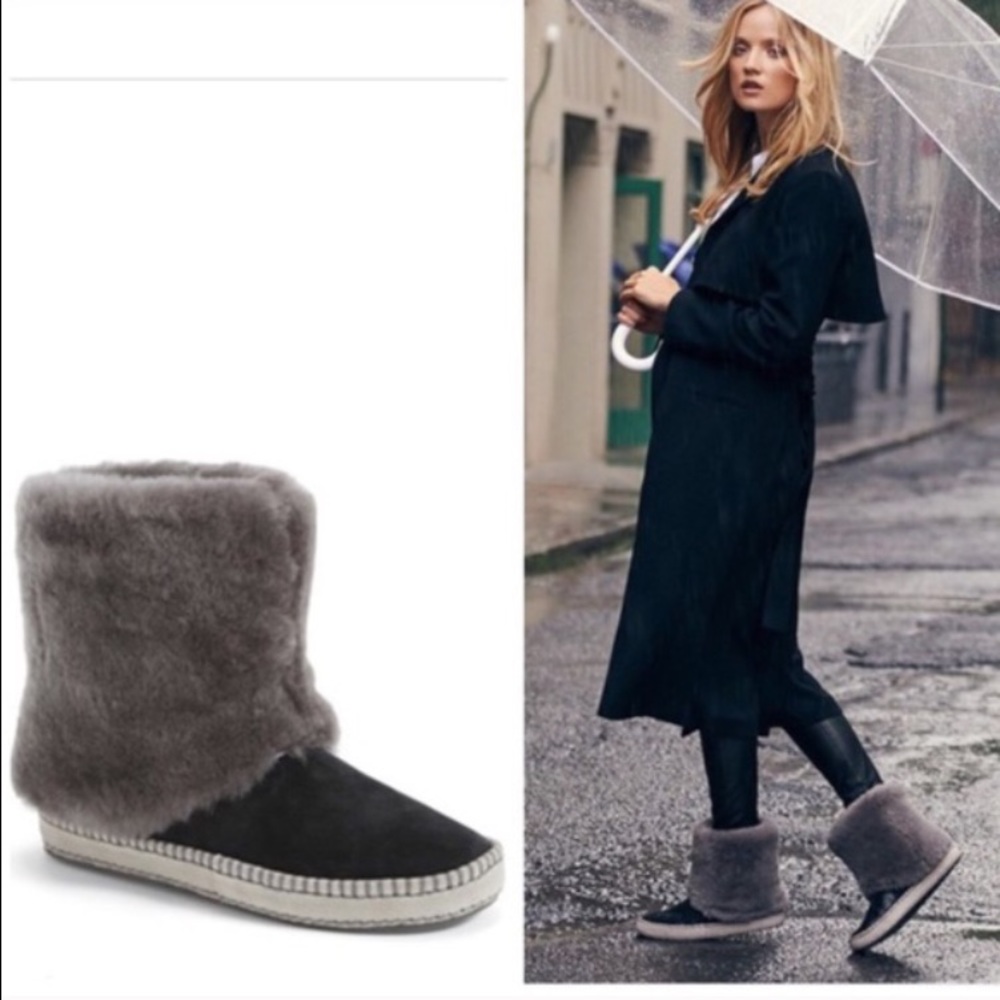 UGG authentic KESTREL shearling cuff boots Sz 7